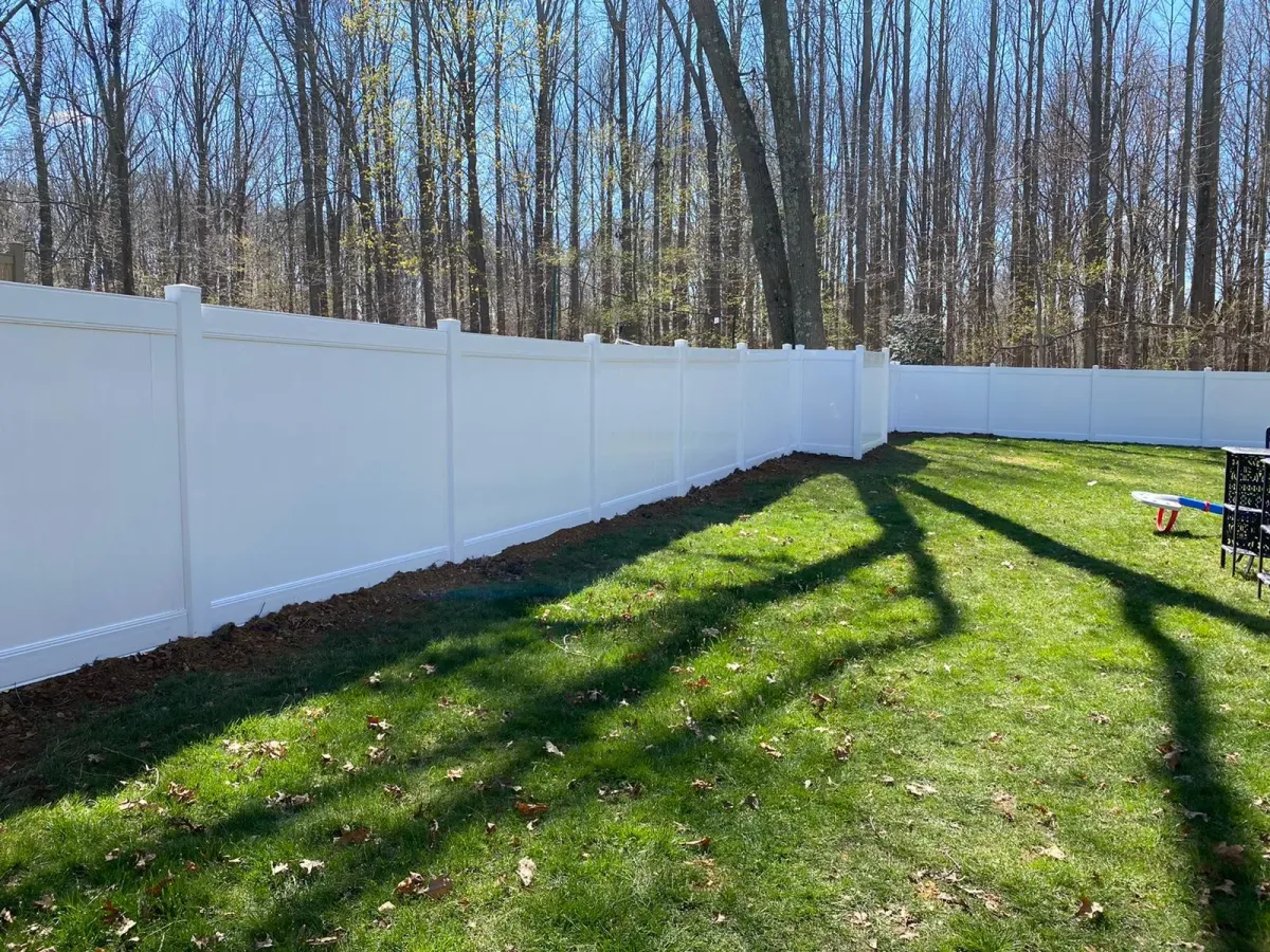 Fence installation background