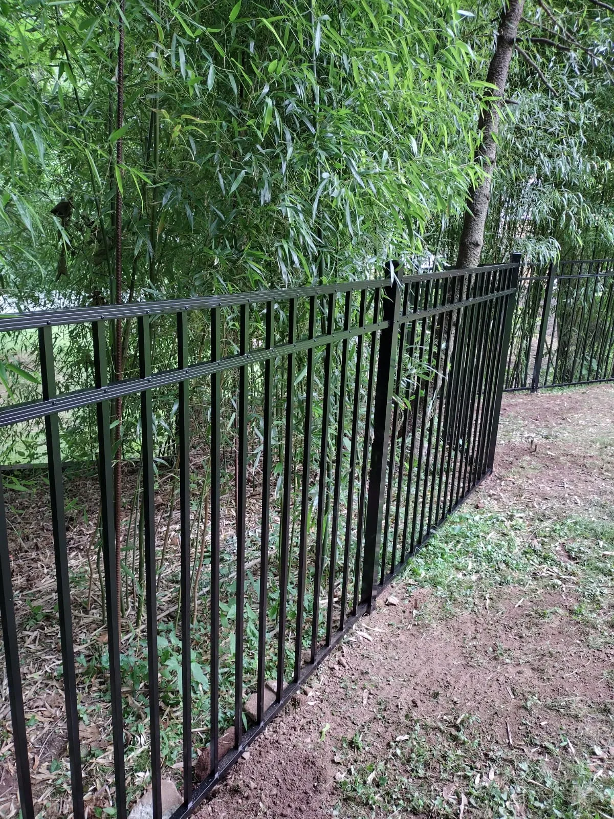 Aluminum fence installation in New Providence, NJ